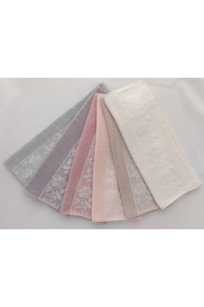 EMİLLİE Meli̇sa 6 Pieces Economic Hand Towels (45X85Cm)