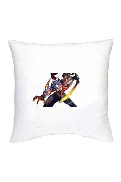 Generic Mobile Legends Character Printed Decorative Cushion White/Silver/Yell...