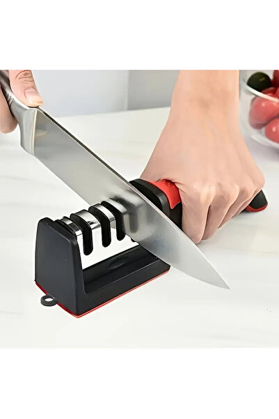 Mode Cool Profesyonel 4 Açılı Elmas, Seramik ve Tungsten Çelik Bıçak ile Mutf...