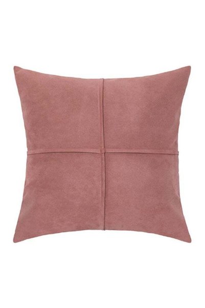 Generic Solid Design Cushion Cover Pink 45 x 45cm