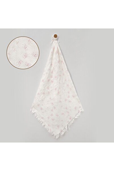 ZEYNUKO بطانية أطفال من الموسلين الطبيعي مقاس 105 × 120 طبقة مزدوجة