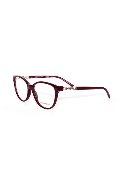 Emporio Armani Eyeglass frames, Emporio Armani, EA3190 5576, rectangular, burgundy, plastic, 140mmx16mmx53mm