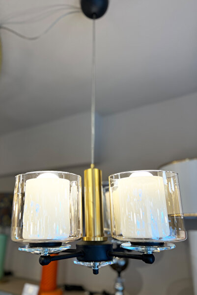 MINIMAL ETICARET VE BILGI TEKNOLOJILERI Luxury Crystal Black & Gold Quad Cam ...