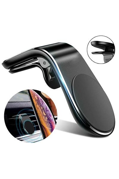 OEM Car holder with magnet, Neodymium magnets, universal, with ventilation grille attachment
