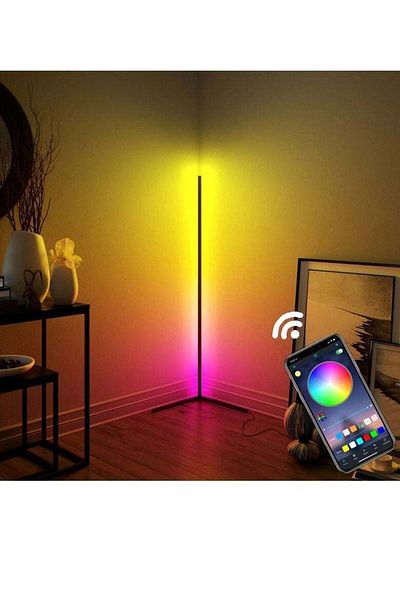 Generic مصباح زاوية LED مع جهاز تحكم عن بعد من HuHa متعدد الألوان