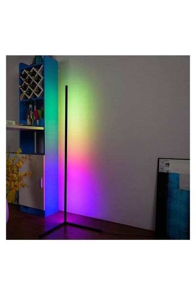 Generic Smart RGB Floor Lamp, LED Floor Lamp Ambient Background Light, Modern Minimalism Color Changing LED