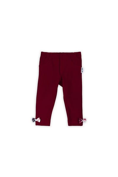 Nicol Pantalon cu fundite (180280) Colectia 'Kate' 2021 Visiniu Marimea 80