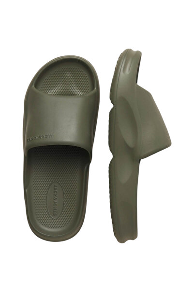 Jack & Jones Papuci JACK & JONES Status Moulded - 12251282-Olive Night