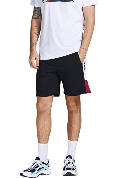 Jack & Jones Κοντό λογότυπο JACK & JONES - 12198008-Μπλε μπλε σακάκι