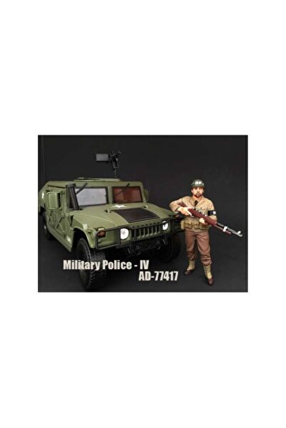 American Diorama Figurina WWII US Military Police Figure #4 with pistol 1:18 ...