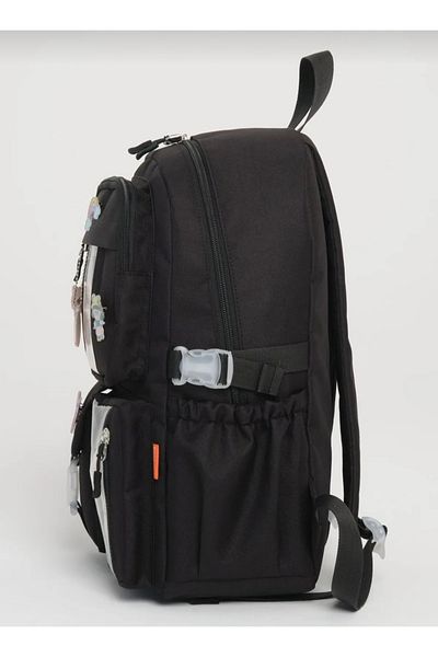 PRİYA JEWELERY Korean Style School Bag Girls and Boys Backpack with Accessories