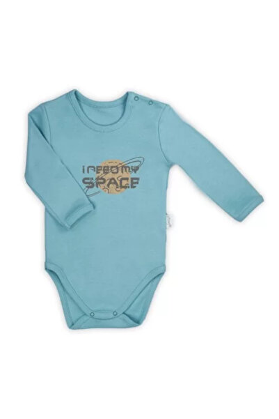 Nicol Body cu maneca lunga 'Star' Albastru Marimea 92