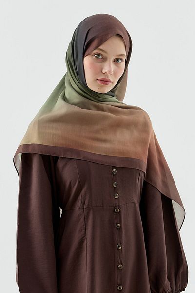 Modakaşmir Mirage Pattern Cotton Shawl