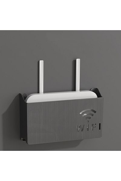 OEM Wireless Router Support 245x140x60 mm wall mountable, Accessories included, black