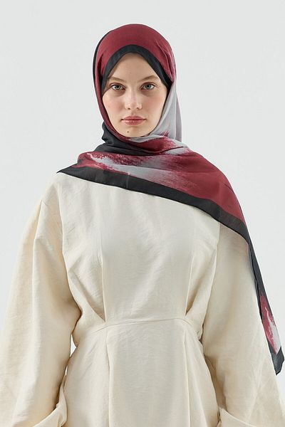 Modakaşmir Melt Pattern Cotton Shawl
