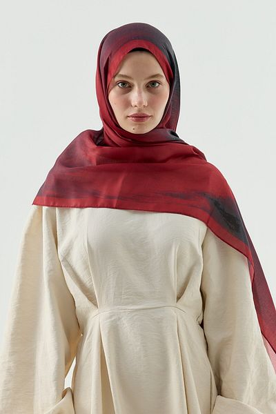 Modakaşmir Melt Pattern Cotton Shawl