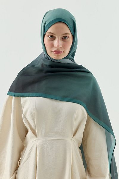 Modakaşmir Ombre Pattern Cotton Shawl