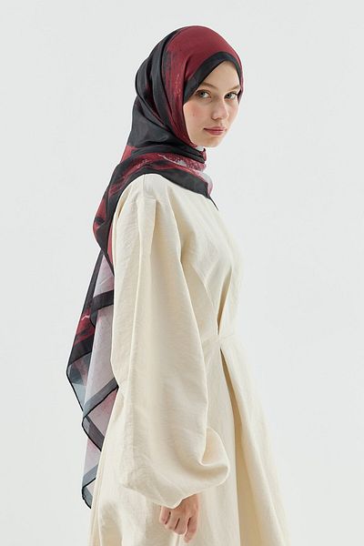 Modakaşmir Melt Pattern Cotton Shawl
