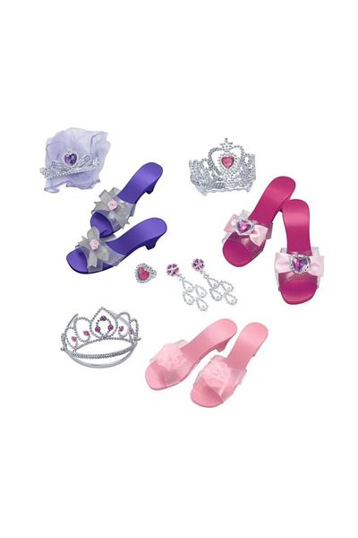divendi-ro Beauty Set, Tiara and Shoes, 3 Models, 7-8 years