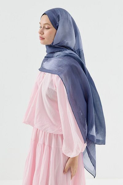 Modakaşmir Melt Pattern Cotton Shawl