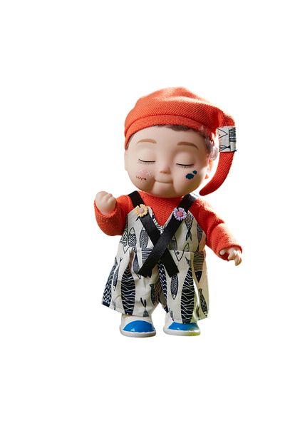 Tide Collectible baby doll, Tide, Orange, +3 years