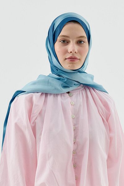 Modakaşmir Mist Pattern Cotton Shawl