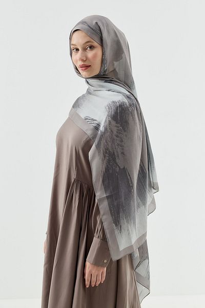 Modakaşmir Melt Pattern Cotton Shawl