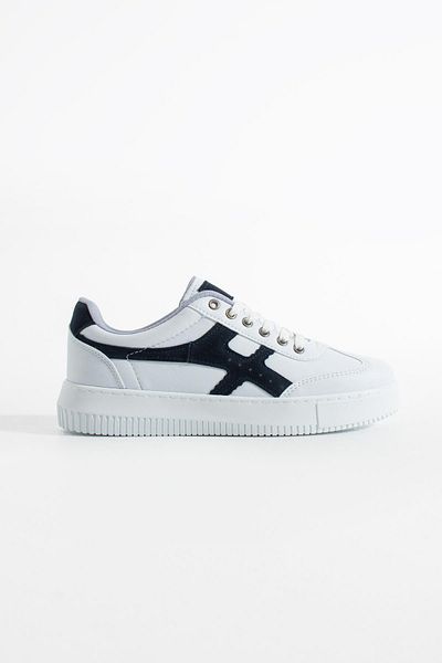 L.A Polo White Navy Blue Men's Sneaker