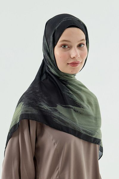 Modakaşmir Melt Pattern Cotton Shawl