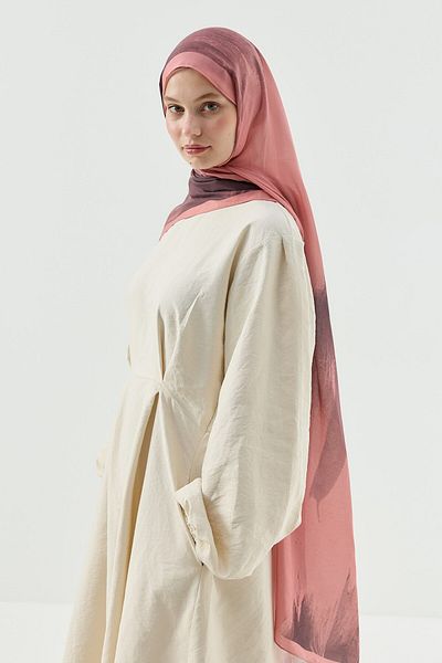 Modakaşmir Melt Pattern Cotton Shawl