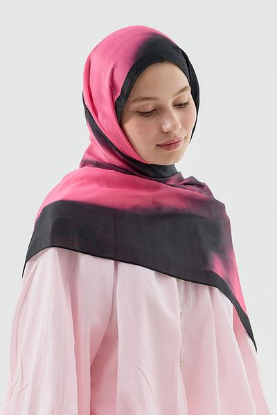 Modakaşmir Mist Pattern Cotton Shawl