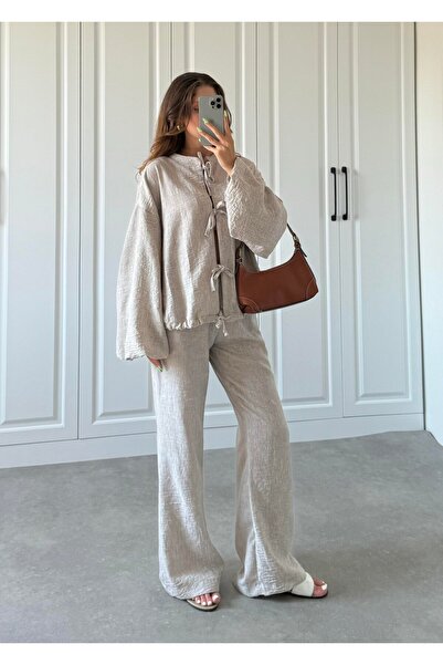 manana fashion Muslin Front Binding Current