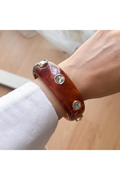 Venus Design Kemik Renkli Taşlı Bileklik