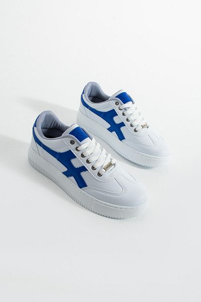 L.A Polo White Blue Men's Sneaker