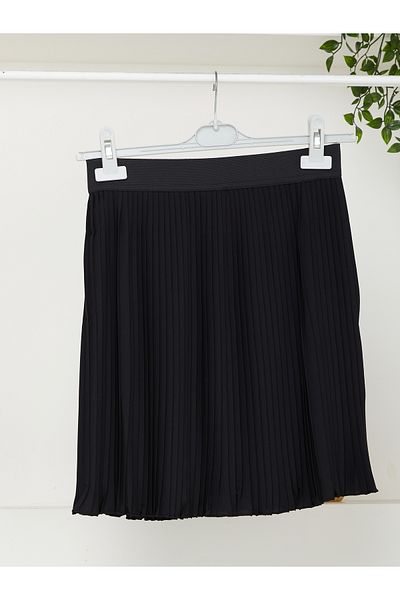 BETES Women's Hijab Pleated Underwear Skirt Lengthener Petticoat Pleated Pleated
