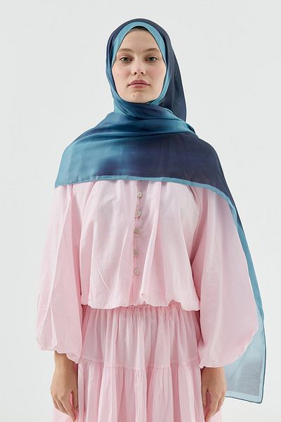 Modakaşmir Mist Pattern Cotton Shawl
