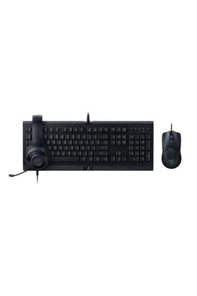 RAZER Power Up Bundle - Kraken X Lite Gaming Headset, Cynosa Lite Gaming Keyboard, Viper Gaming Mous