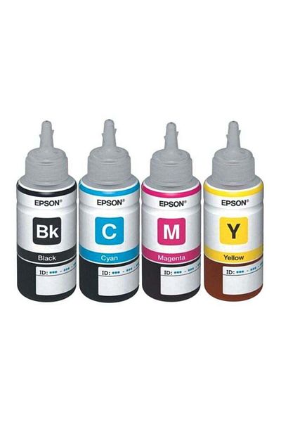 EPSON 4-Piece Ink Toner Cartridge Set 4 x 70ml Multicolour