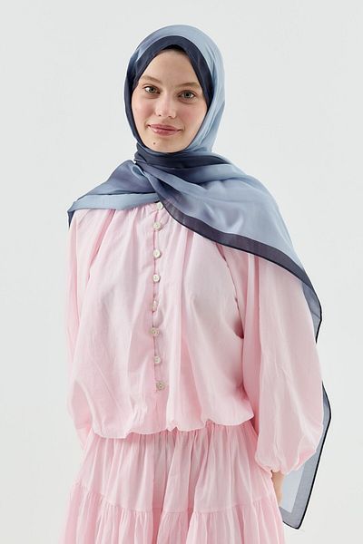 Modakaşmir Mist Pattern Cotton Shawl