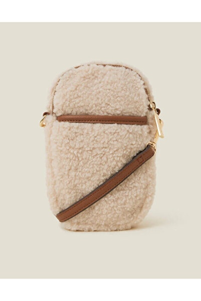 Accessorize Kürklü Telefon Çantası