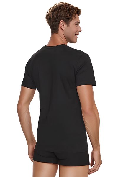 U.S. Polo Assn. Men's 100% Cotton 2-Piece Box White Round Neck T-Shirt - Battal Size