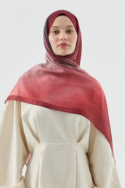 Modakaşmir Mirage Pattern Cotton Shawl