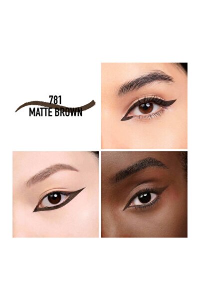 Dior Retractable creamy eyeliner with waterproof applicator, Diorshow Stylo, 24H, 781 Matte Brown, 0.3gr