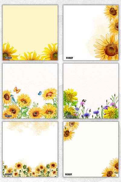 Ficksy Flower Memo Pad - 9*9 cm Size - 50 Sheets - Notepad - Memopad - Note Paper - to Do List - Notebook