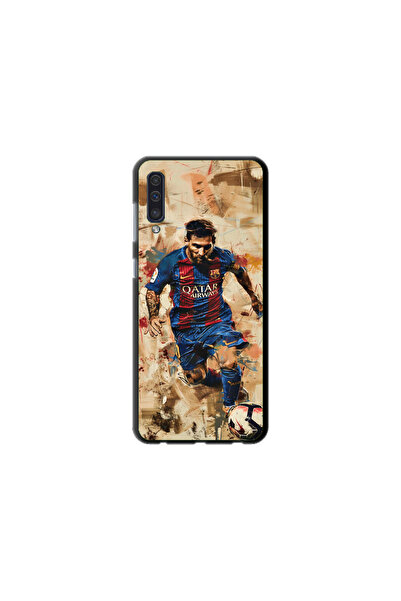 Atlas Husa Silicon HQCover compatibila cu Samsung Galaxy A50, Messi v1, SP1M0...