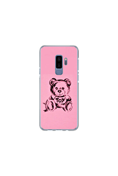 Atlas Husa Silicon HQCover compatibila cu Samsung Galaxy S9 Plus, Urs Roz, SP1M00049