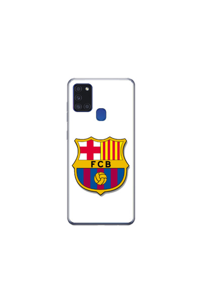 Atlas Θήκη HQCover από σιλικόνη συμβατή με Samsung Galaxy A21s, Football FCB,...
