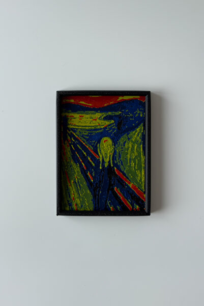 sin istanbul Edvard Munch The Scream Buzdolabı Magneti