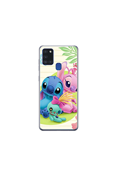 Atlas Θήκη HQCover από σιλικόνη συμβατή με Samsung Galaxy A21s, Stitch v8, SP...