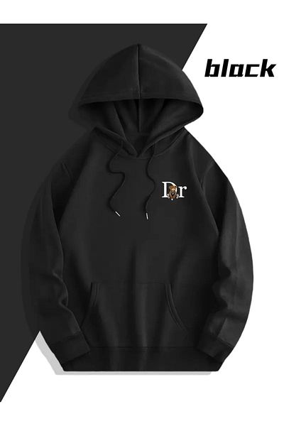 macklin Dear or Friend Couple Combination Dr Teddy Bear Printed Hooded Sweatshirt Set of 2
